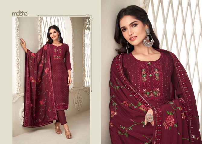 Pehnawa By Maisha 101 To 106 Salwar Kameez Catalog